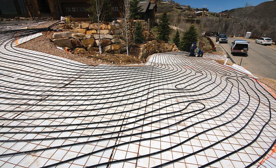 snow melt system