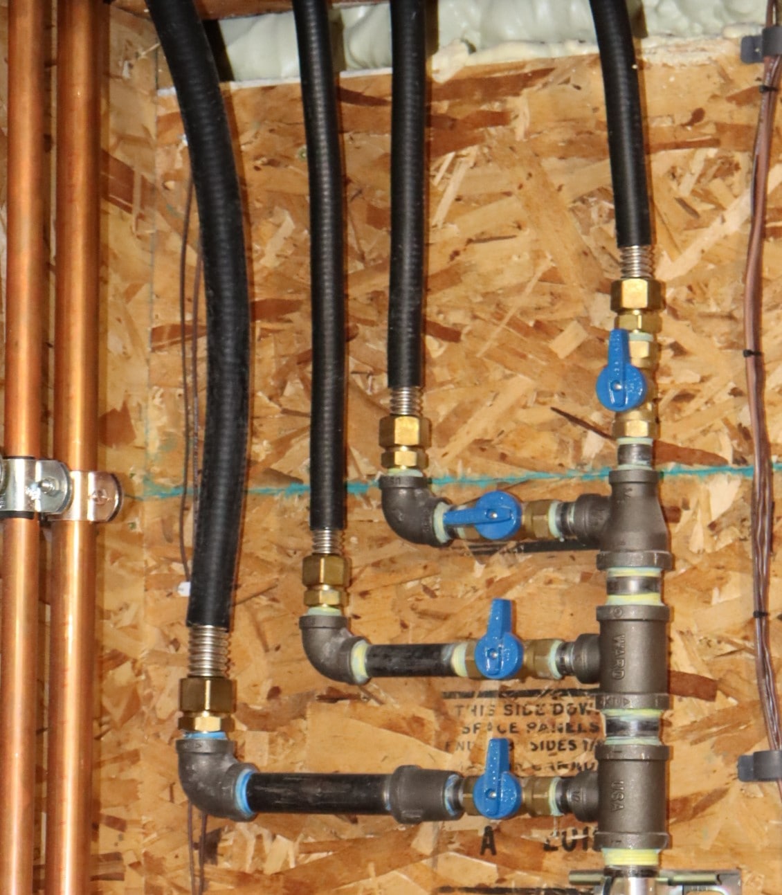 gas piping system